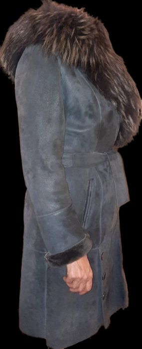 Дублянка жіноча шкіряна лазерна обробка