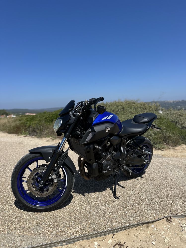 Yamaha Mt07 35kw “deslimitada e full extras”