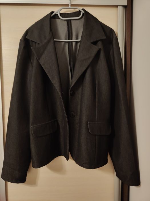 Elegancka marynarka, żakiet damska plus size 46-48