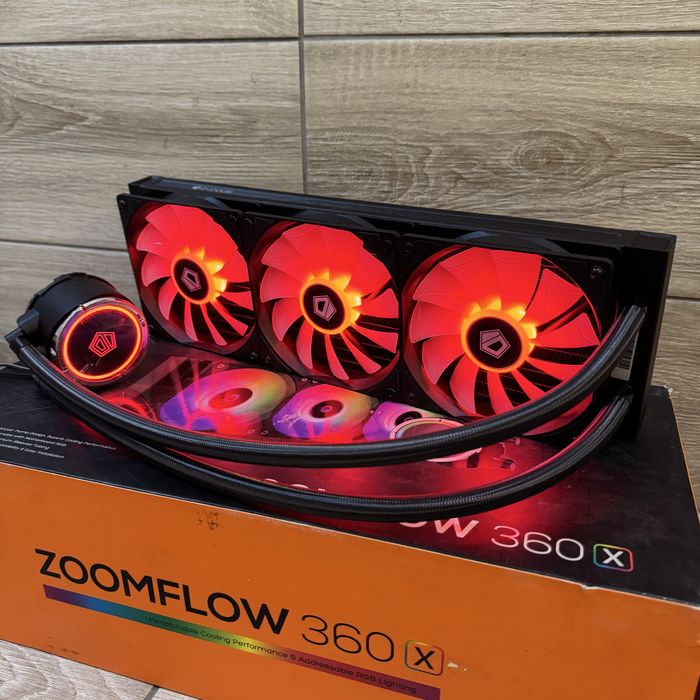 Водянка ID Cooling 360mm водяне охолодження, кулер