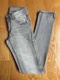 skinny jeans rurki szare Mango r.32