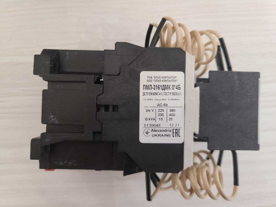 Контактор конденсаторний 3161ДМК 380В 25кВт