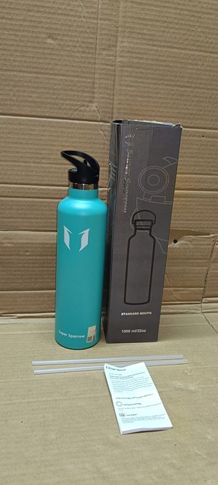 Super Sparrow Butelka na wodę ze stali nierdzewnej 1L