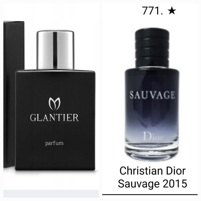 Perfum Glantier premium męski 771 insp. Christian Dior Sauvage 2015