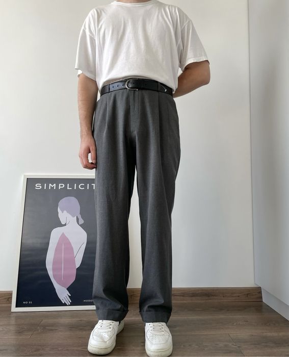 Чоловічі брюки сірі