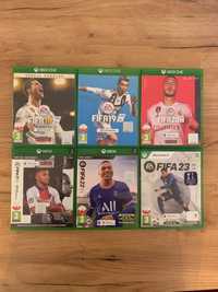 Sprzedam 4 gry z serii FIFA na konsolę Xbox One / Xbox Series X