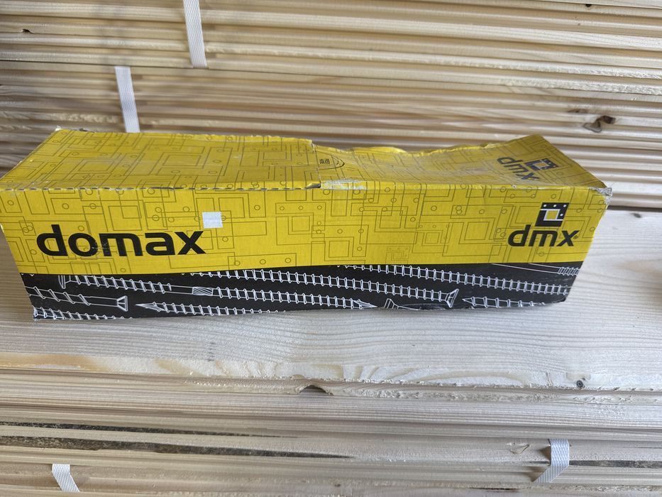 Wkręty do drewna 8x260 mm Torx 50 szt Wkręty ciesielskie Domax
