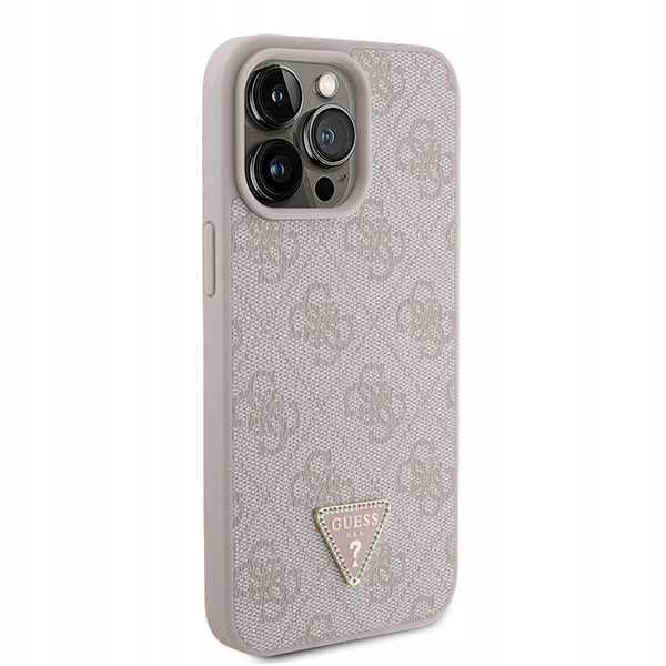Guess etui pancerne iPhone 15 Pro Max oryginalne mocne kobiece różowy