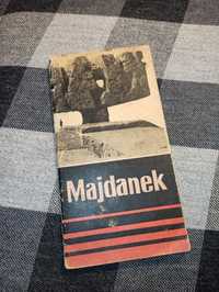 Majdanek stara broszura PRL vintage przewodnik informacja turystyczna