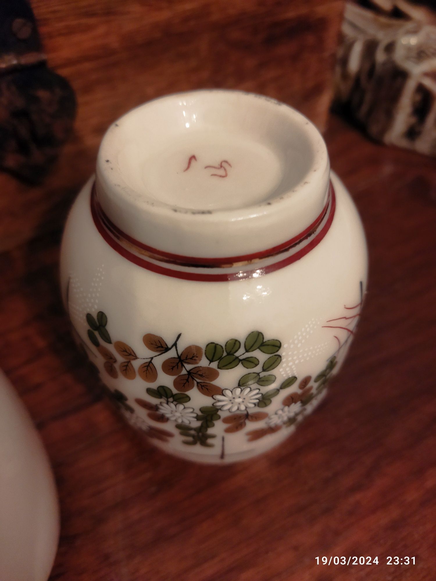 Copos de chá em porcelana, antigos, chineses