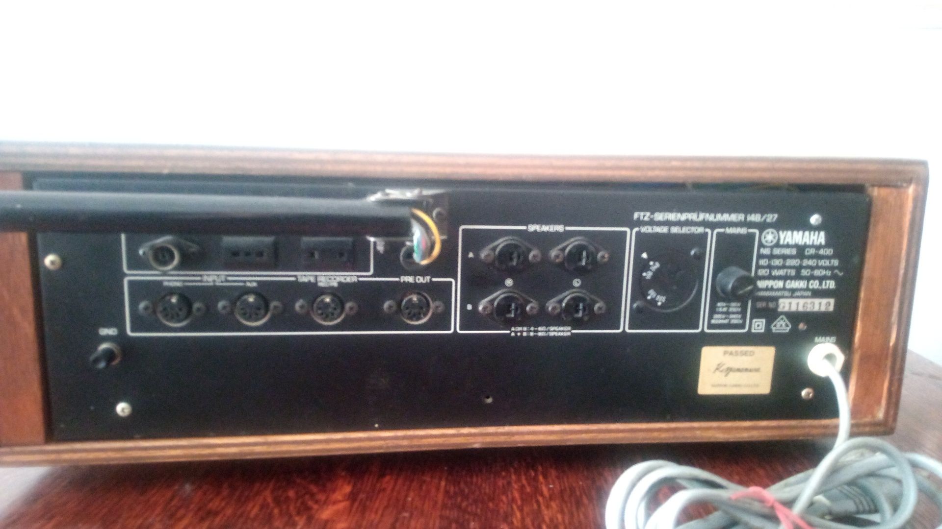 Amplituner ,Yamaha cr 400 vintage