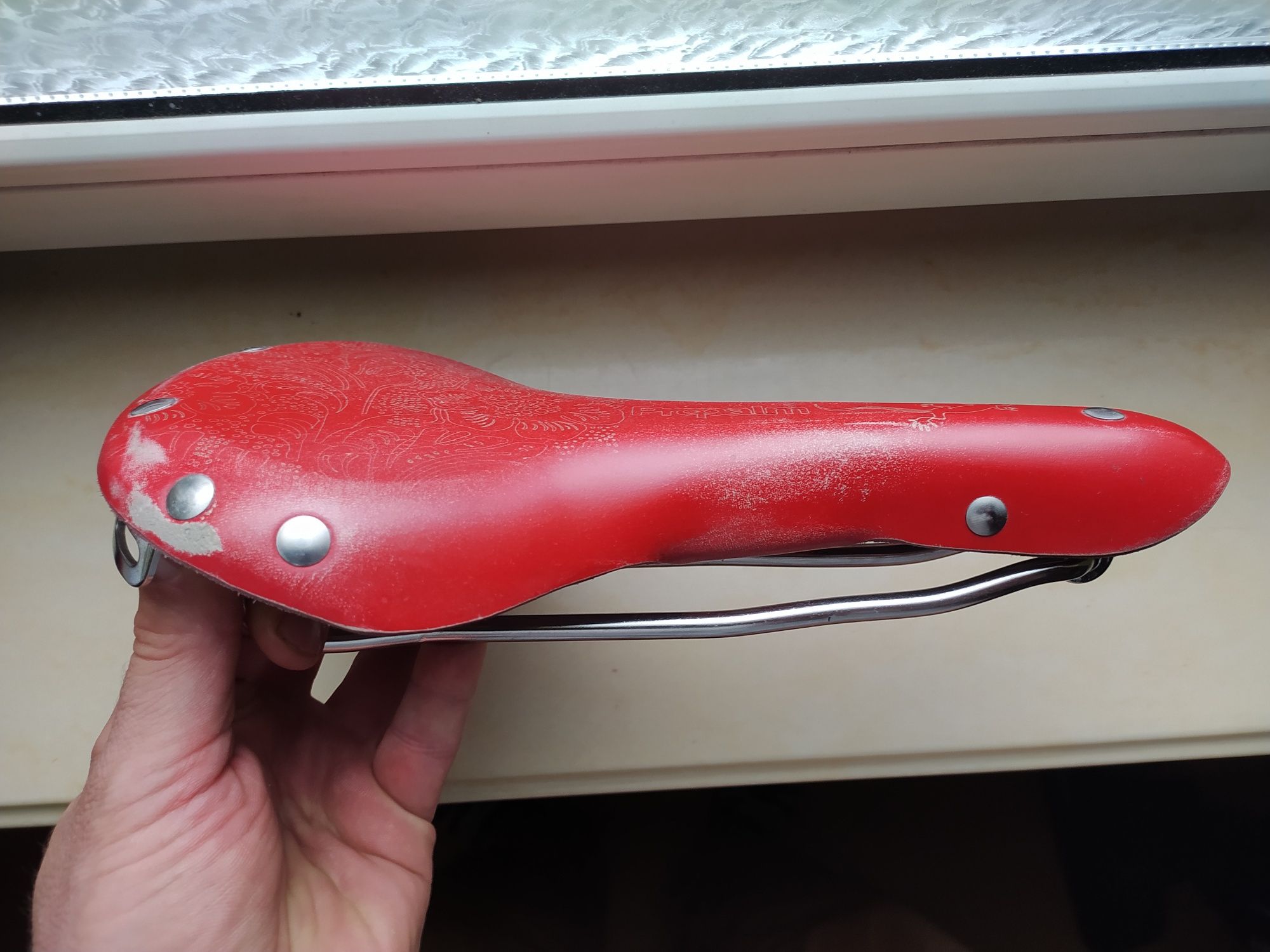 Siodełko Propalm BLB szosa ostre koło fixed gear retro mtb