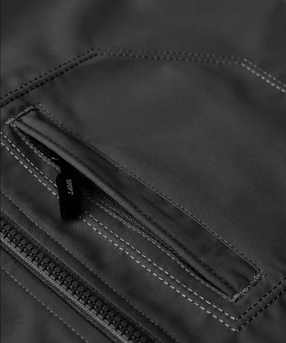 Нова чоловіча куртка вітровка на флісовій підкладці