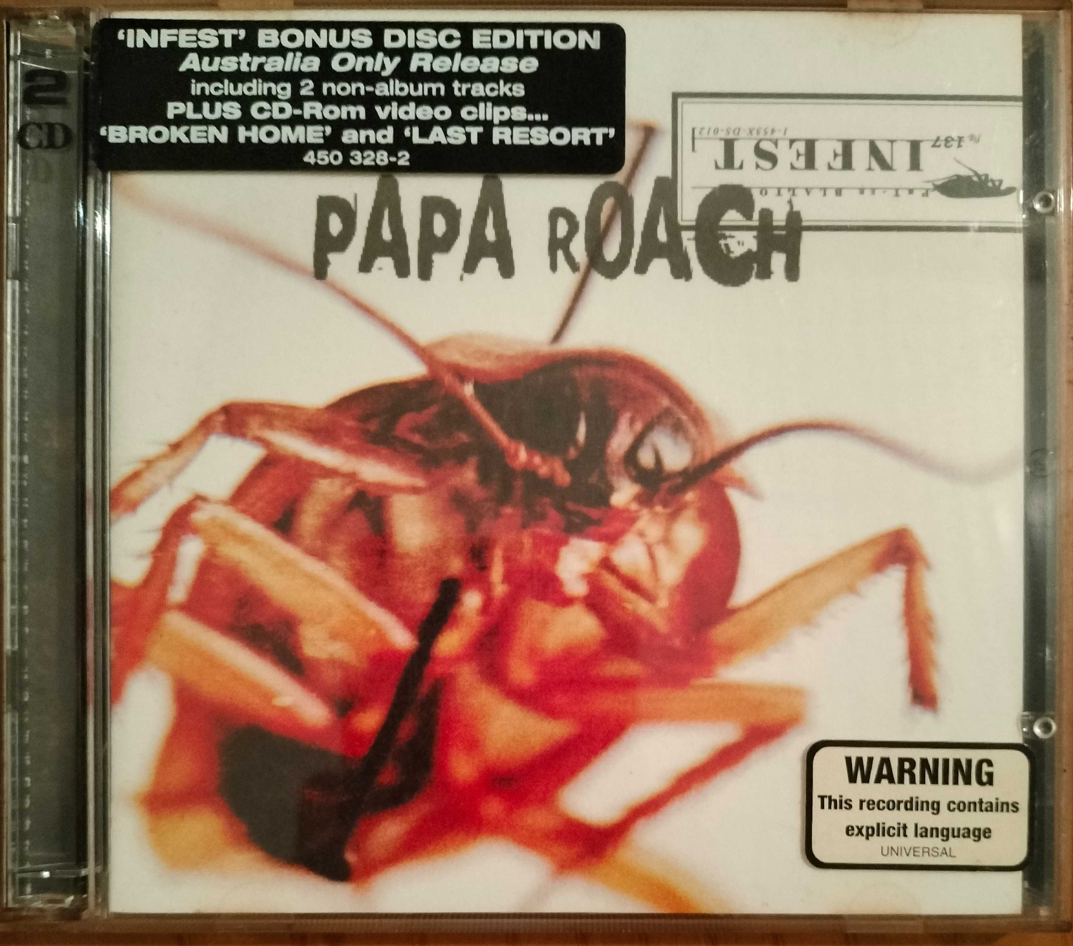 Papa Roach - Infest Edição Limitada Australiana