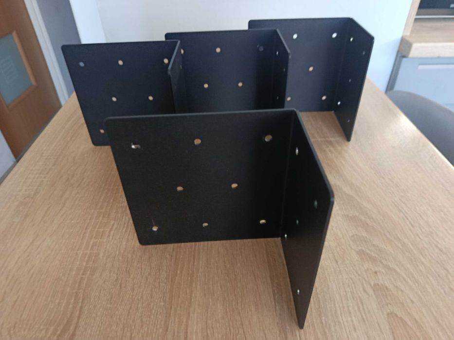 Uchwyty narożne, kątowniki 4 szt. Nowe