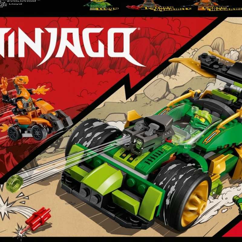 Lego Ninjago Samochód Wyścigowy Lloyda Evo 71763