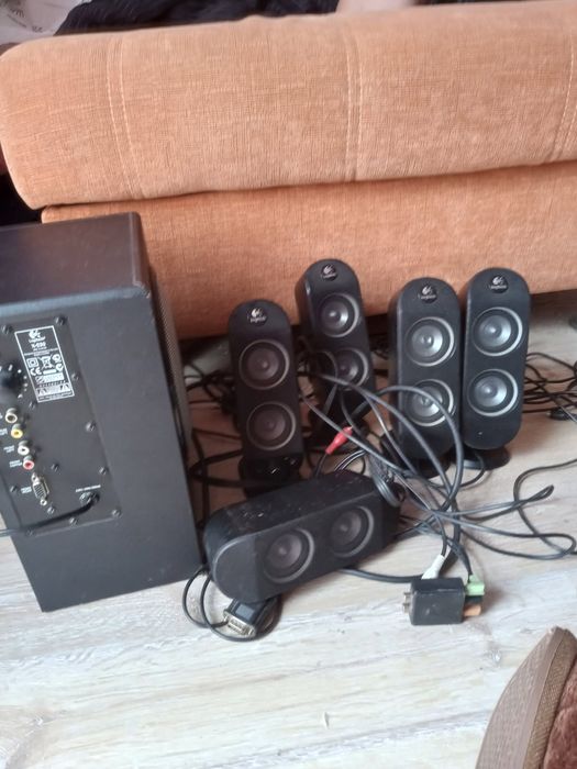 Zestaw głośników 5.1 LOGITECH X-530  CZARNY