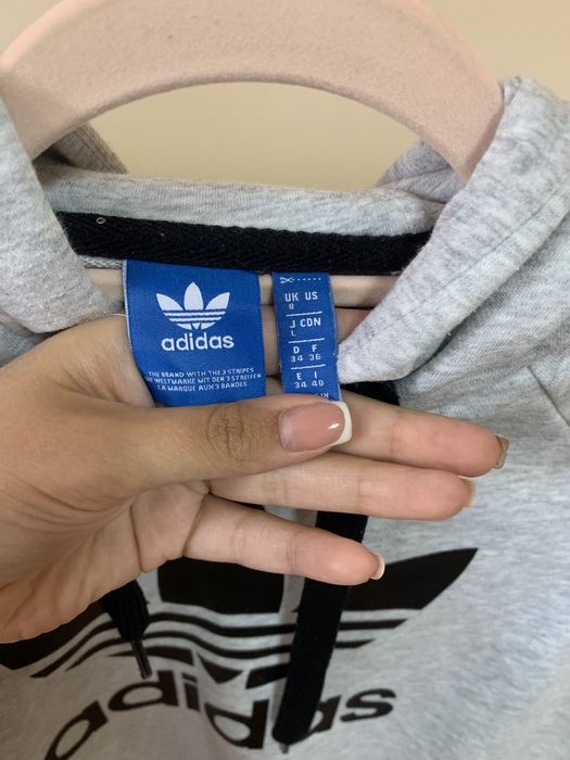 Вкорочене худі від adidas