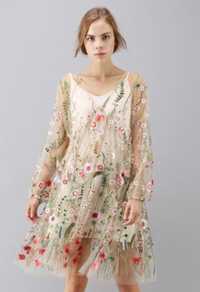 Плаття з вишивкою H&M нарядное платье женское с вышивкой