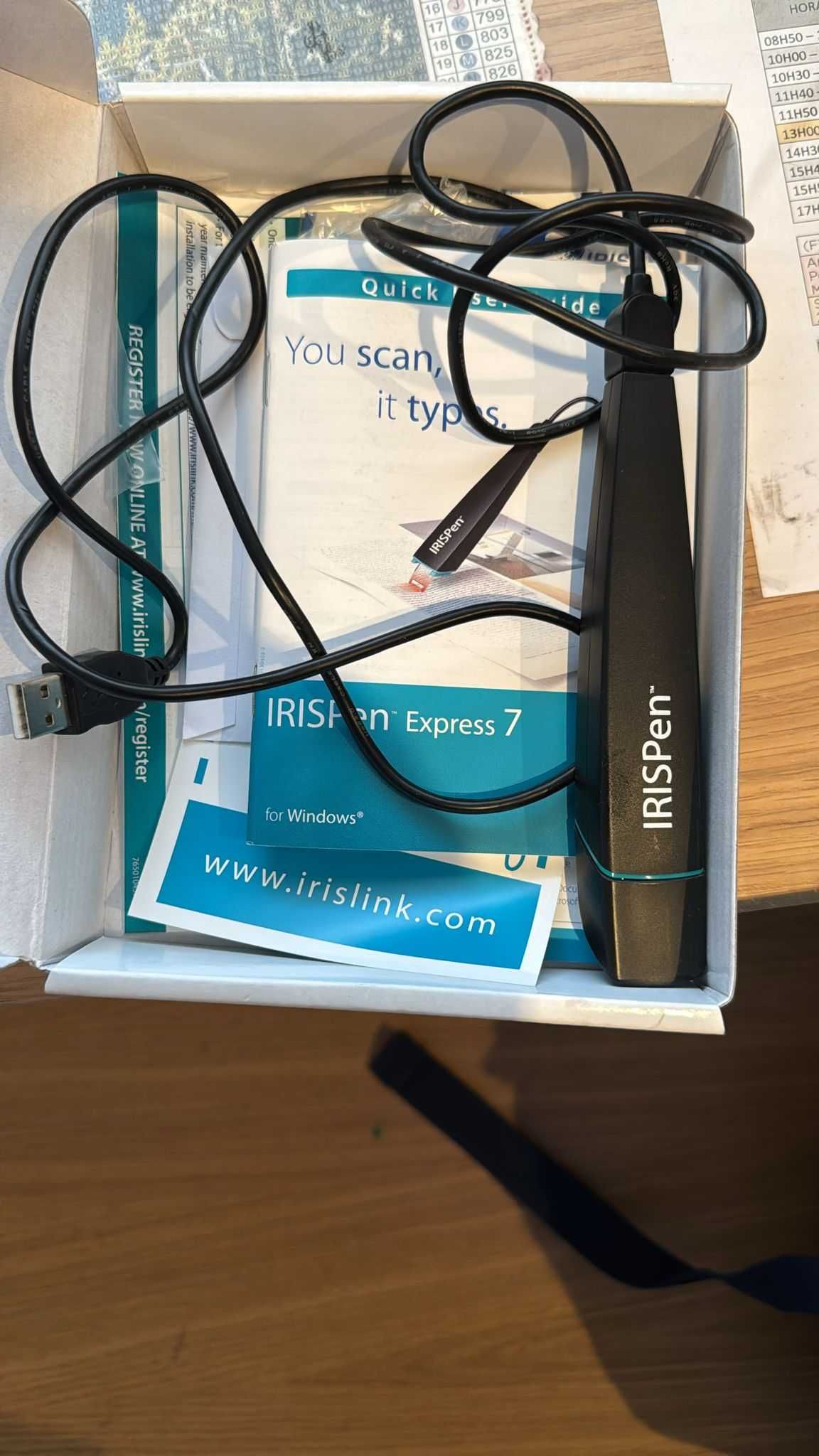 IRIS Caneta scanner IRISPen Executive 7