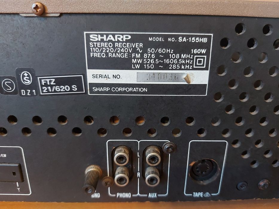 Amplituner Sharp SA-155