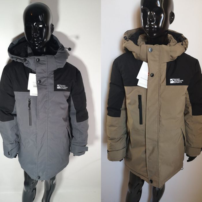 Зимова тепла підліткова куртка