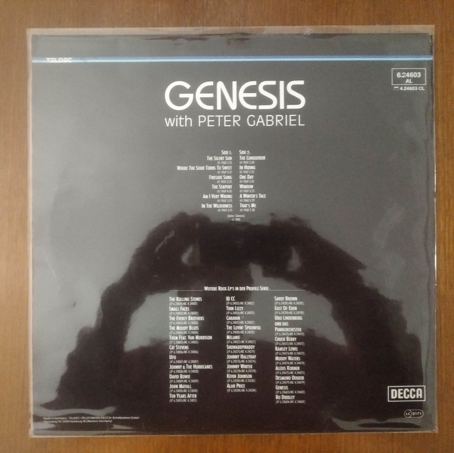 Genesis disco de vinil "Genesis with Peter Gabriel"