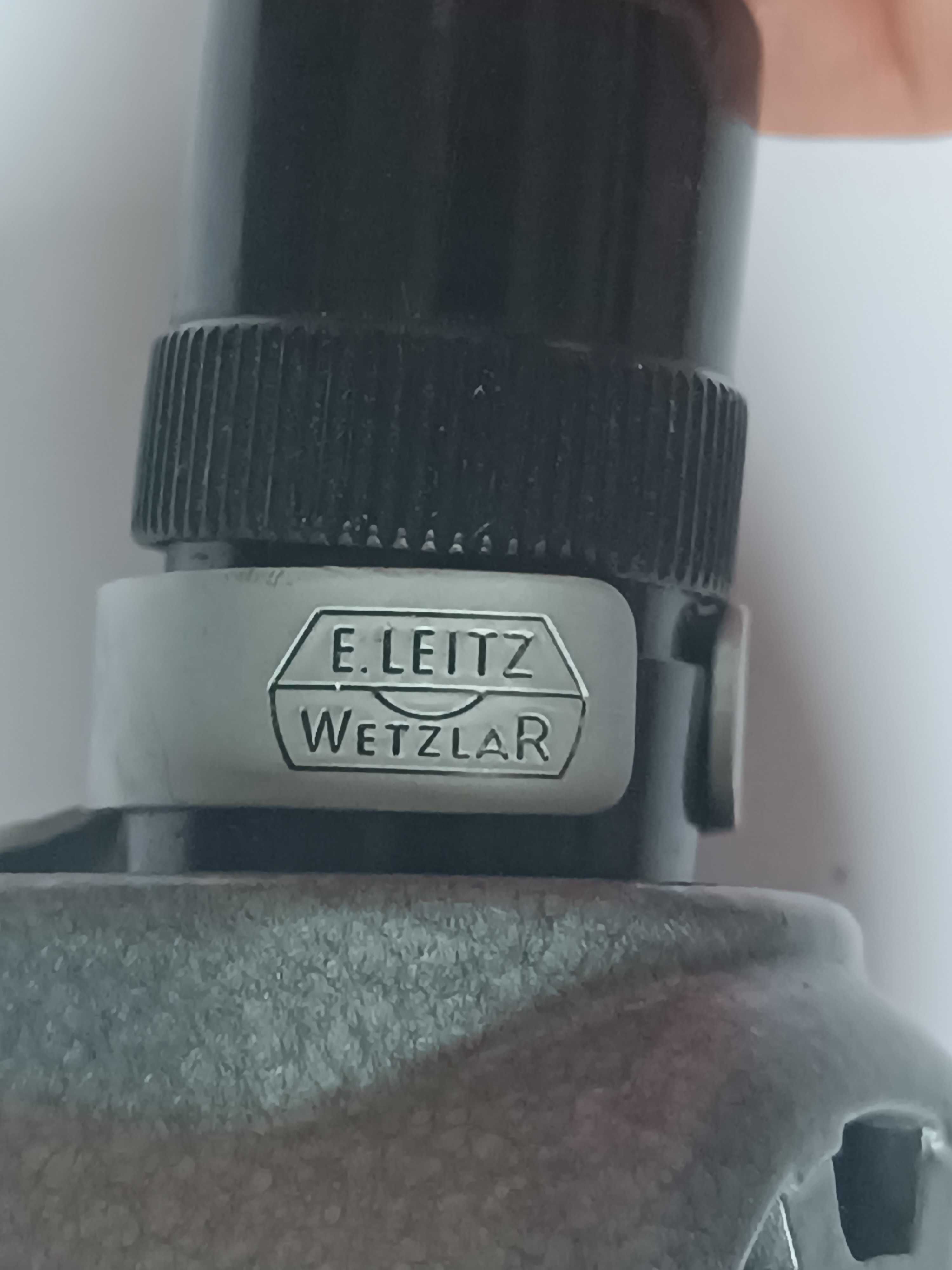 Stara lampka do mikroskopu E. Leitz Wetzlar