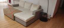 Sofá 3 lugares com chaise