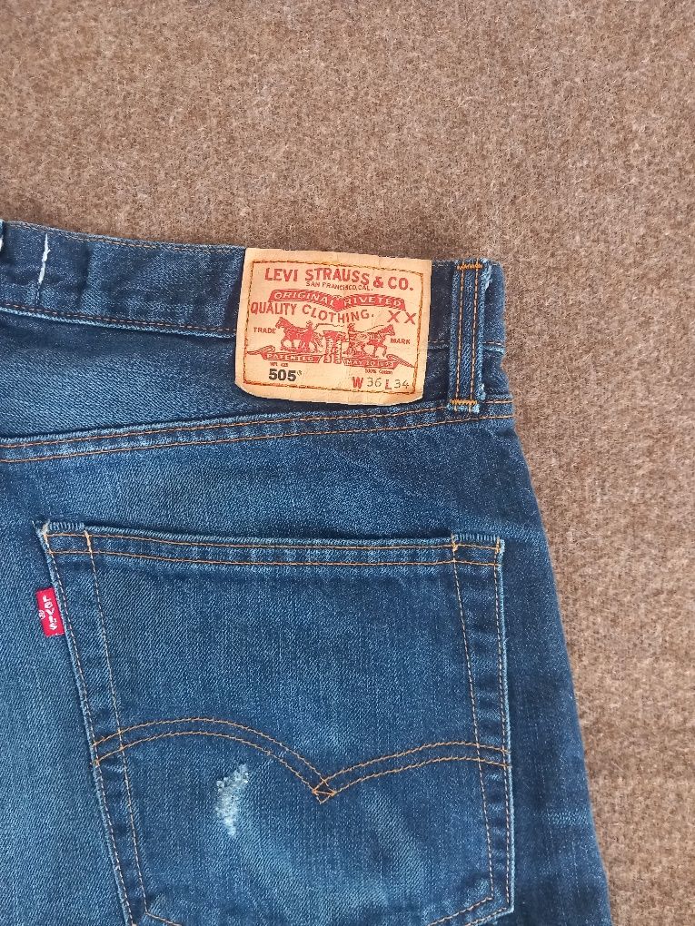 Джинси чоловічі  Levi's 505.Розмір W36L34
