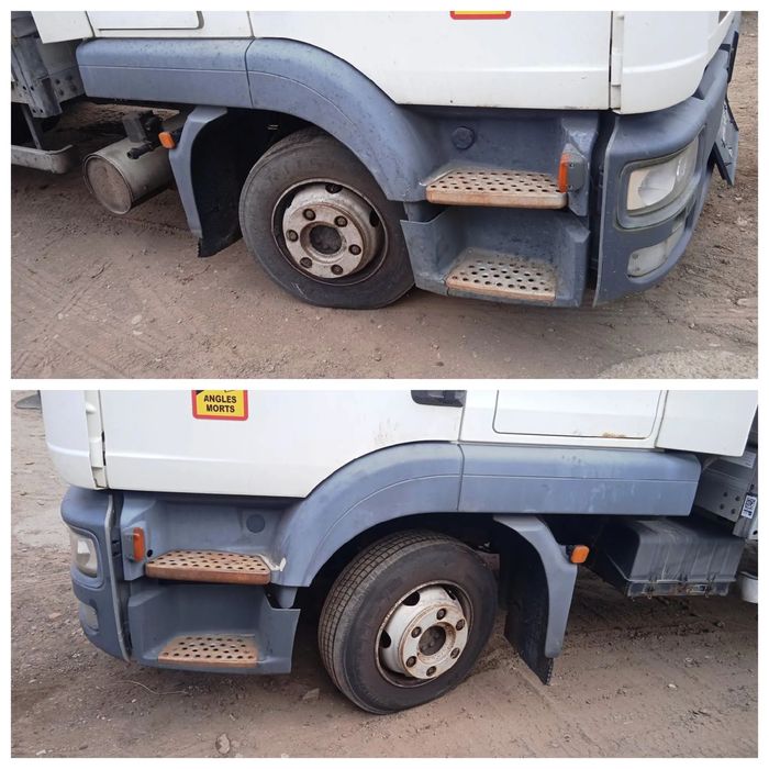 Stopnica schodki błotnik nadkole MAN TGL TGM TGA