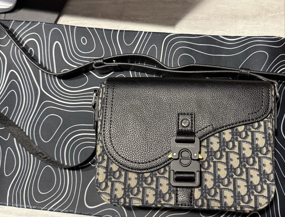 Сумка Dior Oblique Jacquard Black
