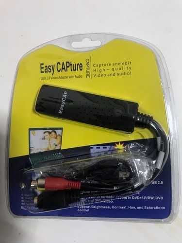 Placa de captura de Video USB para RCA / S-Video - Easycap