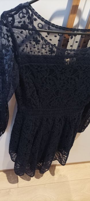 Sukienka elegancka, koronka s/ m