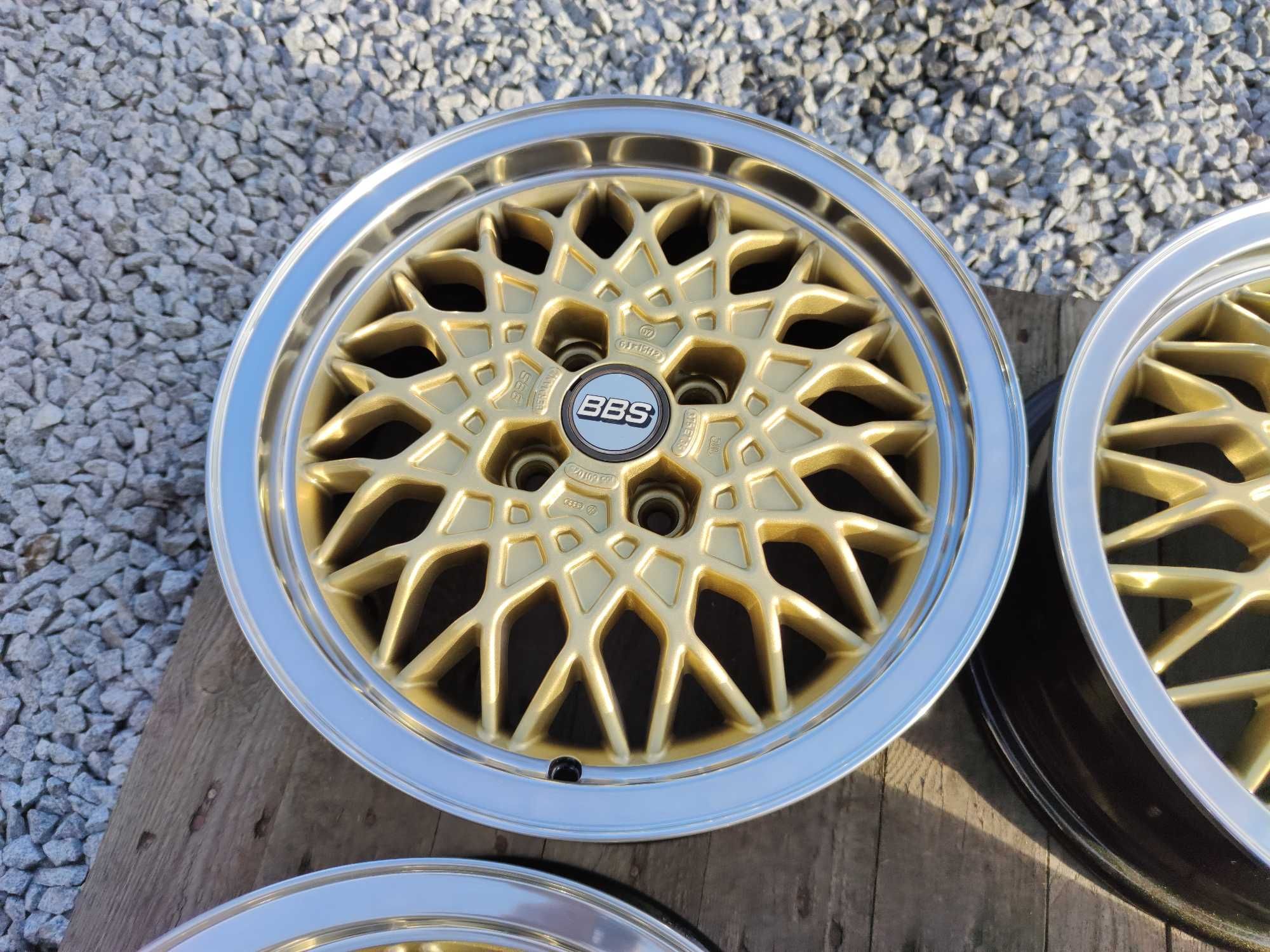 Oryginalne felgi BBS RA 15" 4x100 Golf MK1 MK2 GTI Jetta Polo