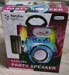 Karaoke PartyFun Lights.com pilot, mikrofon , radio, bluetooth