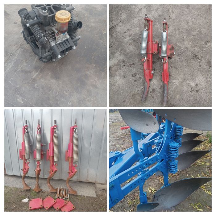 spulchniacz śladów kół siewnika agregatu przedpłużki do pługa lemken