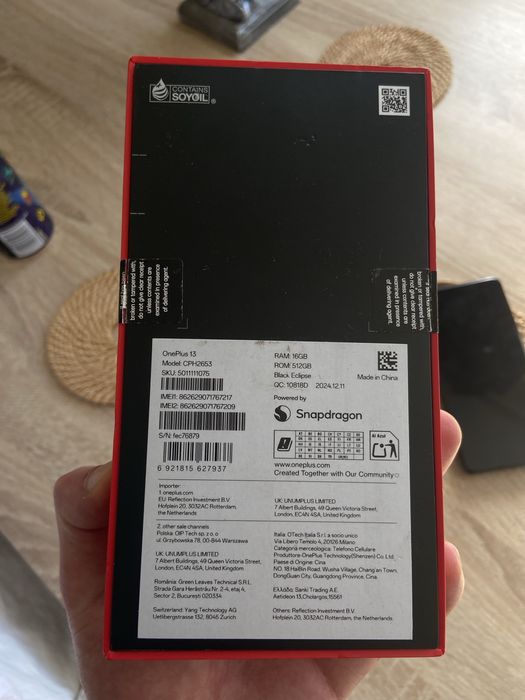 Oneplus 13 Black Eclipse 16/512