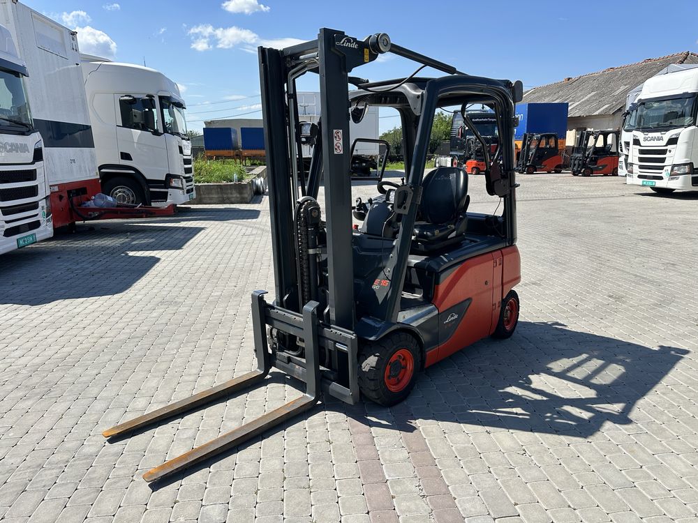 Linde E 16P-02 електричний навантажувач