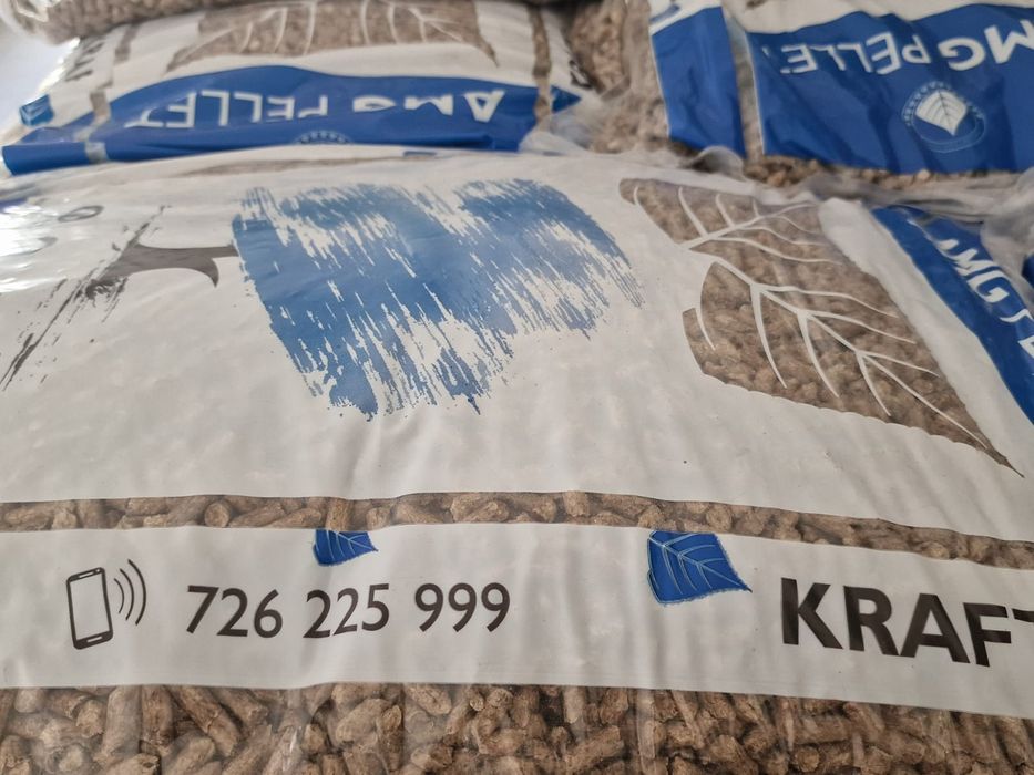Pellet drzewny 6mm. Kraft