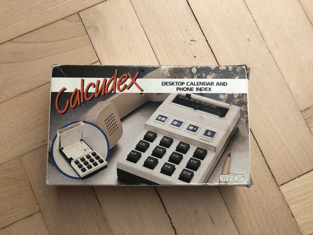 Calcudex Deskop Calendar EMSON