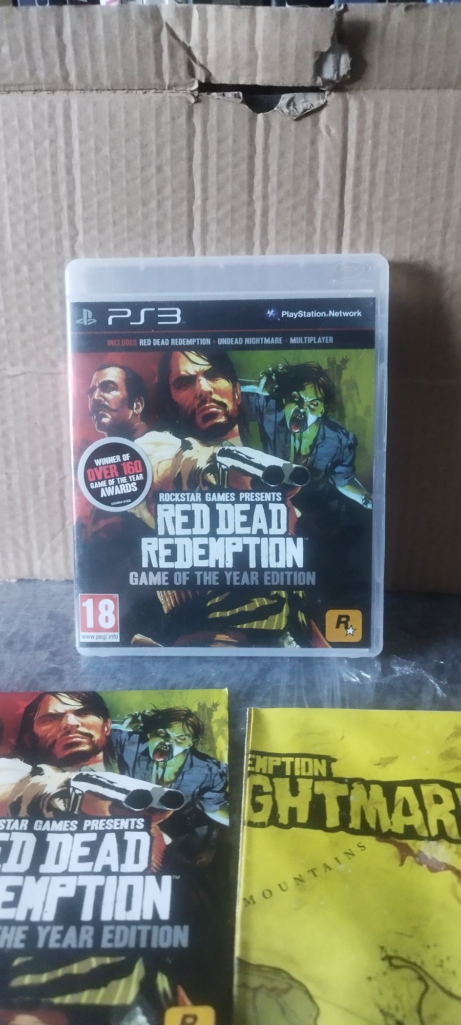 Red dead redemption PS3 goty