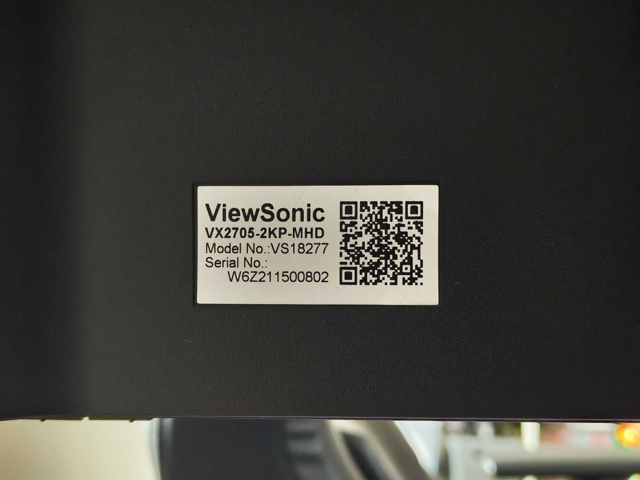 Monitor Gaming ViewSonic 27" LED IPS QHD 144Hz