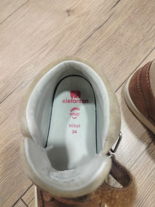 Trzewiki skórzane elefanten rozmiar 24