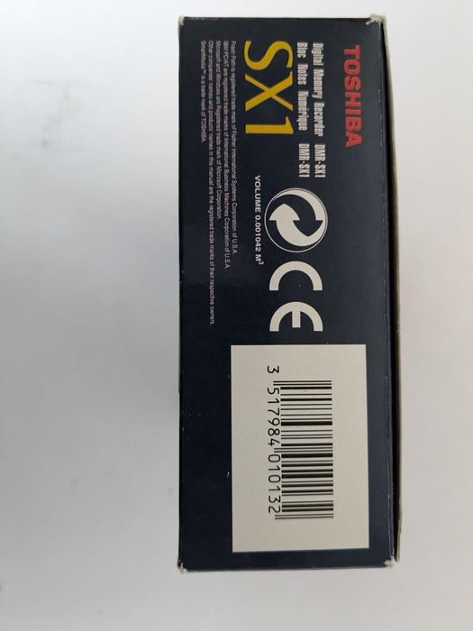 Цифровий диктофон TOSHIBA DMR-SX1. ЯПОНІЯ.