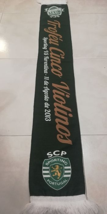 Cachecol sporting trofeu 5 violinos