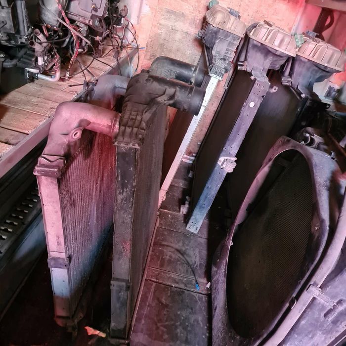 Интеркуллер МАН ТГА ТГХ MAN TGA TGX радиатор  ман 81061300198