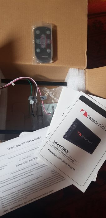 2 DIN Автомагнітола Nakamichi Nam 1700r б/в