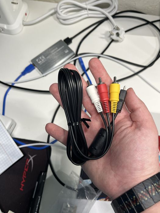 Кабель mini HDMI audio RCA