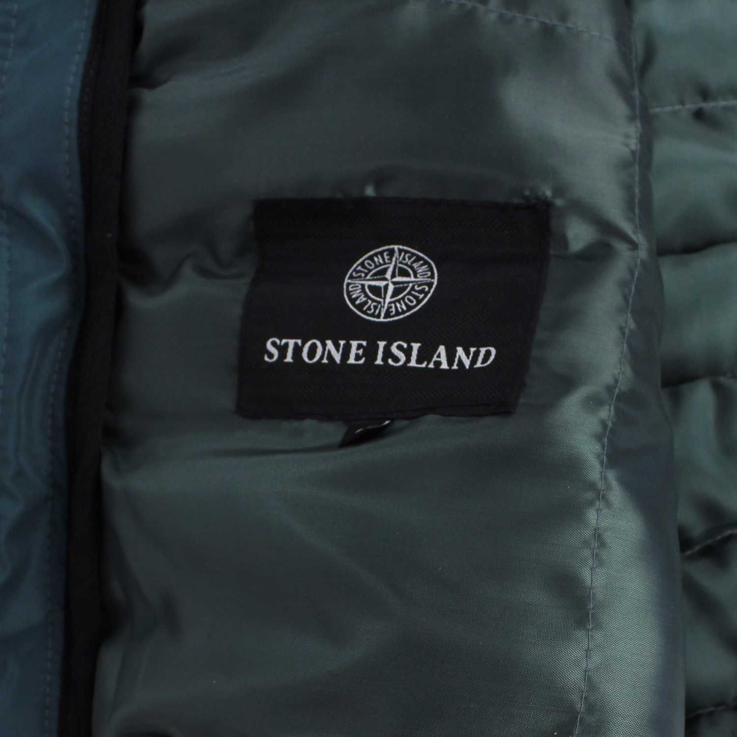 Жилетка Stone Island, цвет черный и бирюзовый, разные размеры